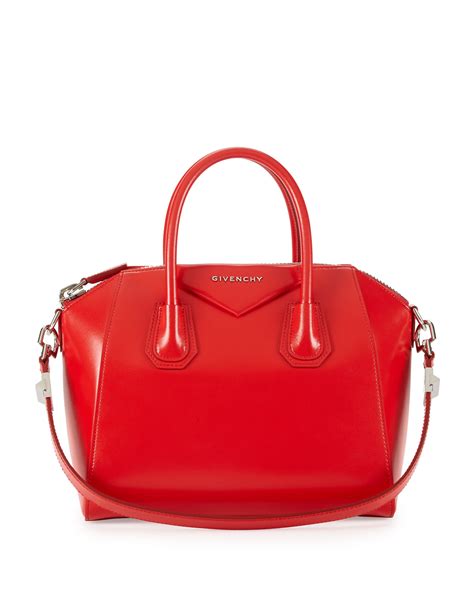 givenchy red leather pouch|givenchy bag.